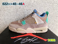 Air Jordan 4 Sneakers in Grey-Brown - product image from the listing.