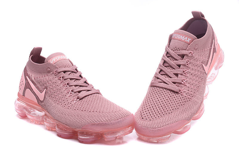 Nike Air VaporMax Flyknit 2 Cherry Sneakers in Pink 942843-500 - product image from the listing.