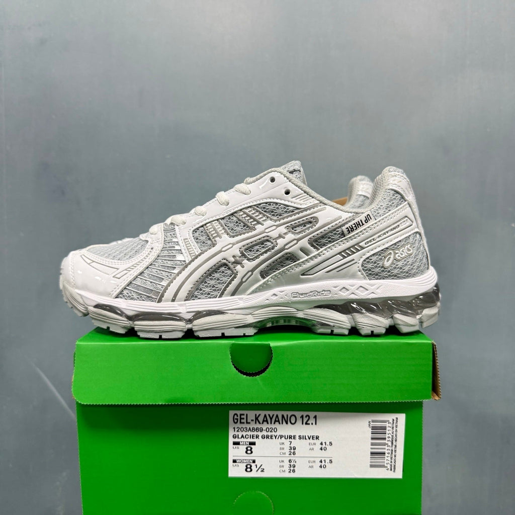ASICS GEL-KAYANO 12.1 Running Shoes in Grey 1203A869-020 - product image from the listing.