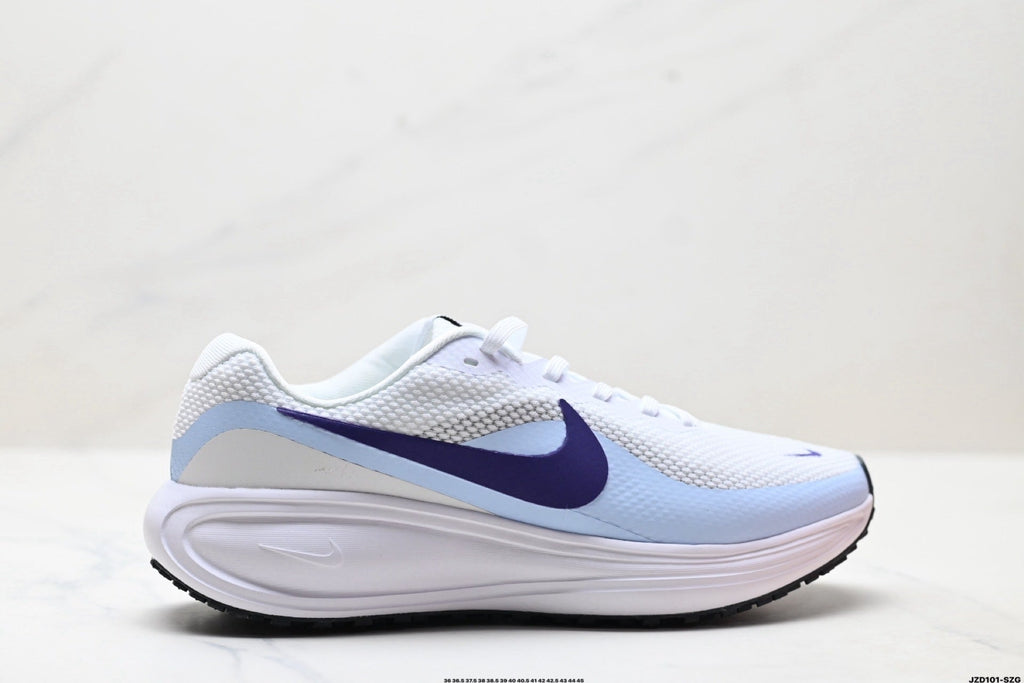 Nike Revolution 8 Running Shoes in White Blue Purple - product image from the listing.