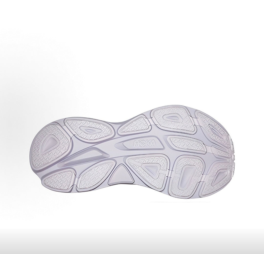 Purple HOKA Bondi 8 Running Shoes - product image from the listing.