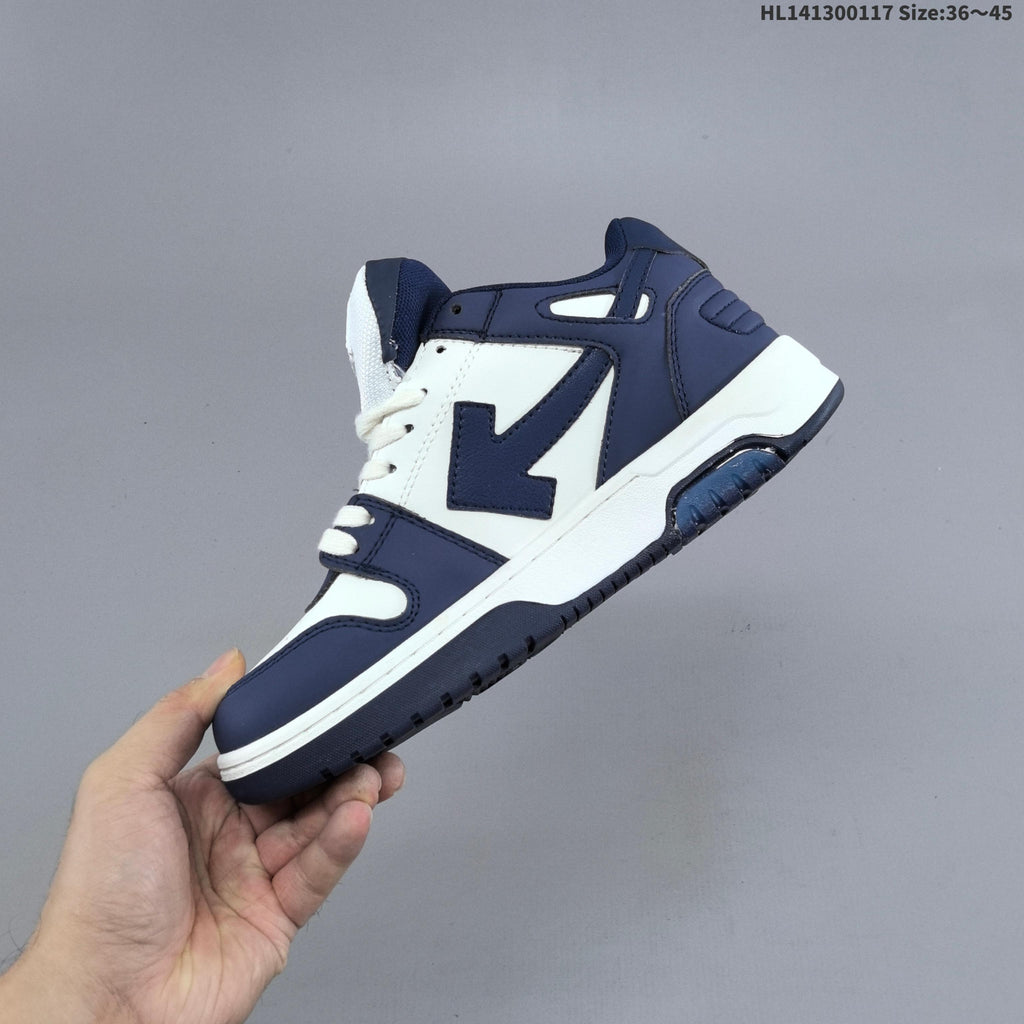 White Off-White Arrow Low-Top Sneakers - product image from the listing.