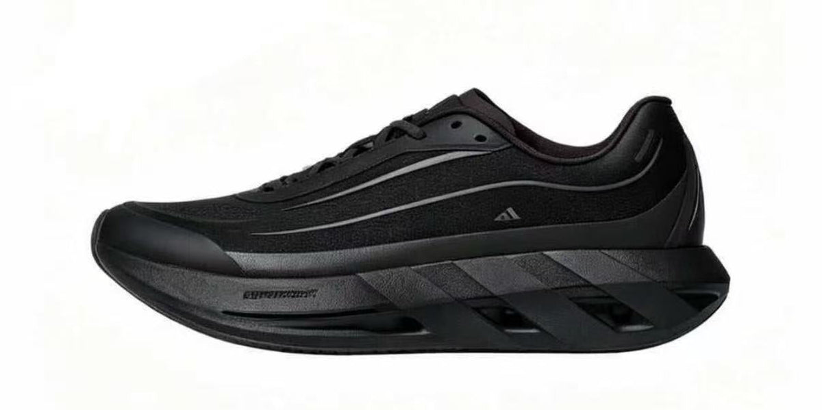 adidas Hyperboost Lite Low-Top Running Shoes, in Black - product image from the listing.