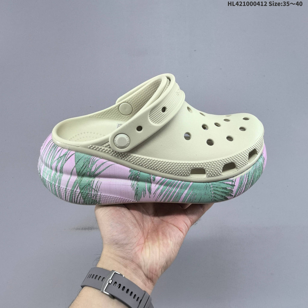Classic Platform Clogs with Butterfly Print by Crocs - product image from the listing.