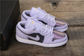 Air Jordan 1 Low GS Oxygen Sneakers in Purple 554723-505 - product image from the listing.