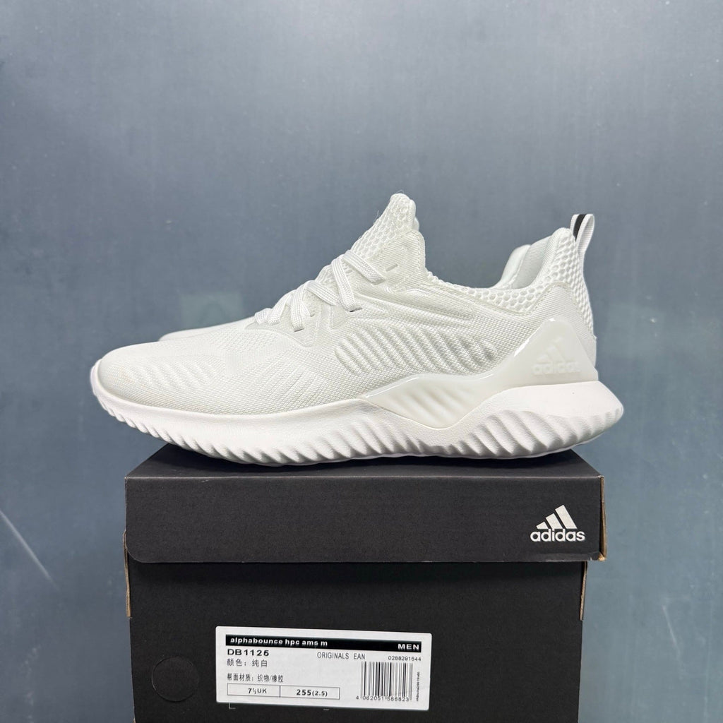 adidas Alphabounce HPC AMS M Sneakers in White DB1125 - product image from the listing.