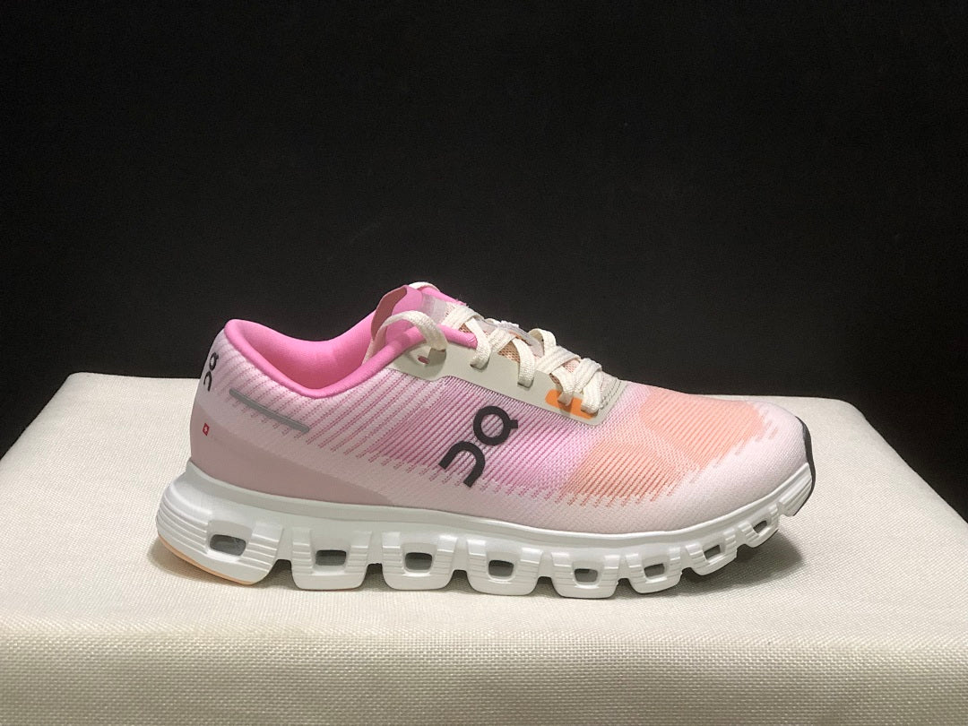 On Cloud 6 Push Running Sneakers in Pink - product image from the listing.