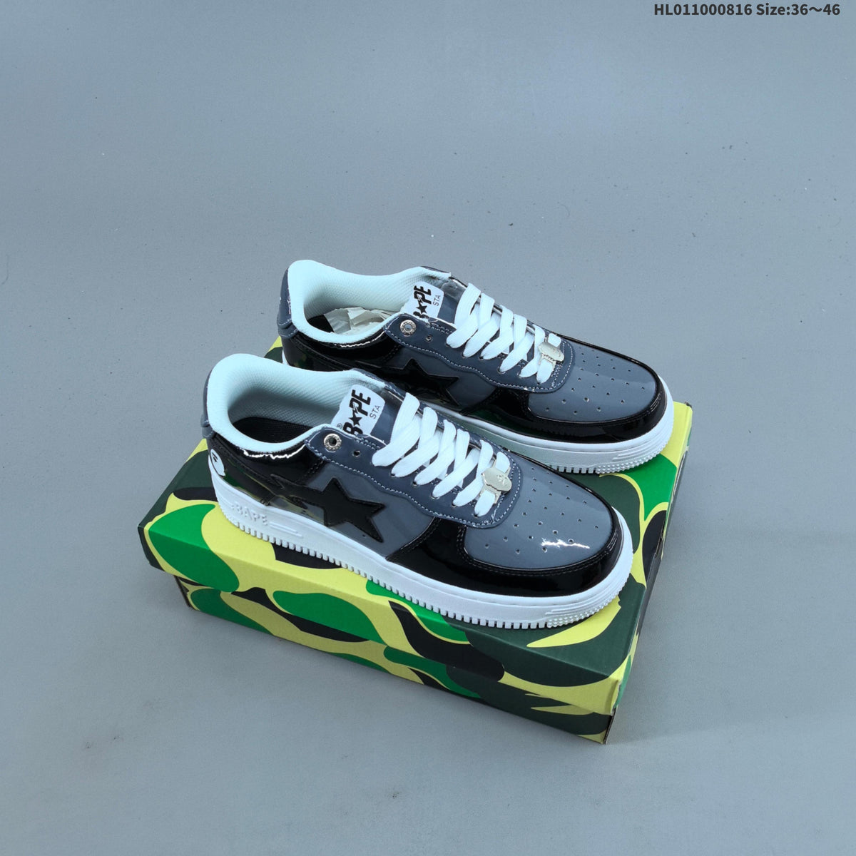 A Bathing Ape BAPE STA Low-Cut Sneakers - product image from the listing.