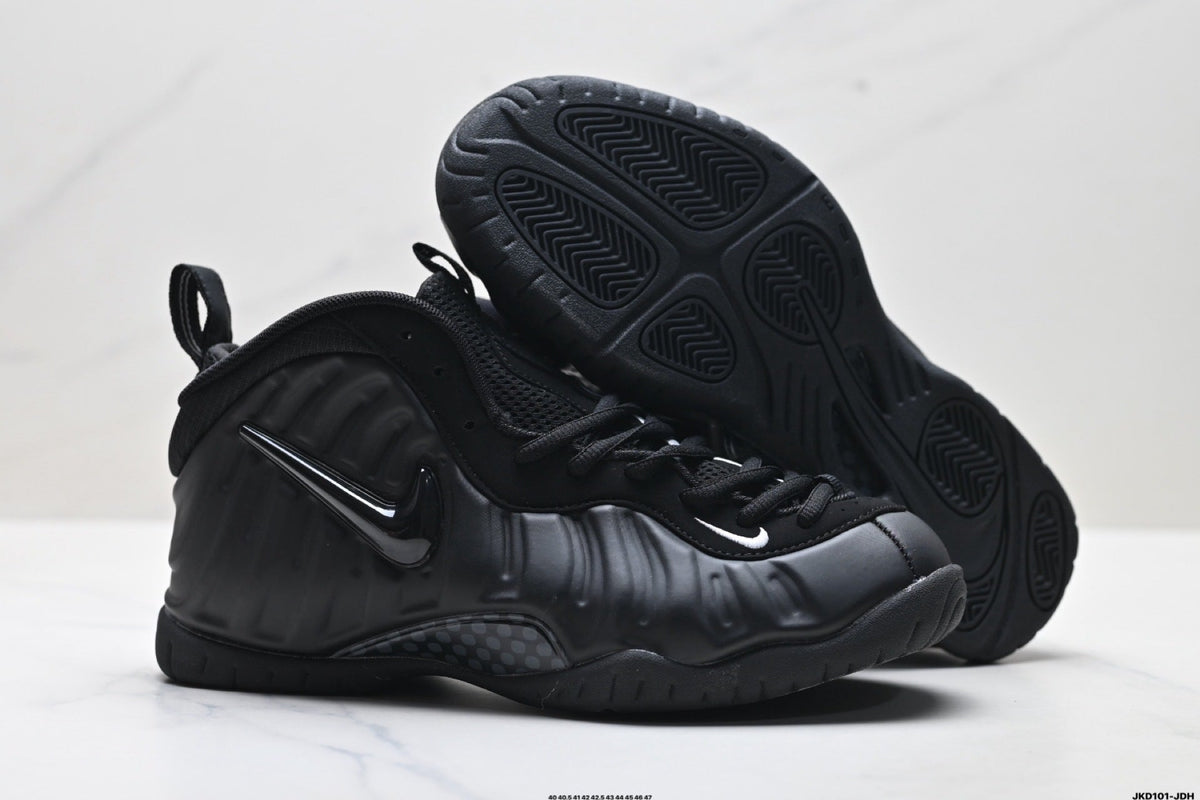 Nike Air Foamposite One Penny Basketball Sneakers in Black - product image from the listing.