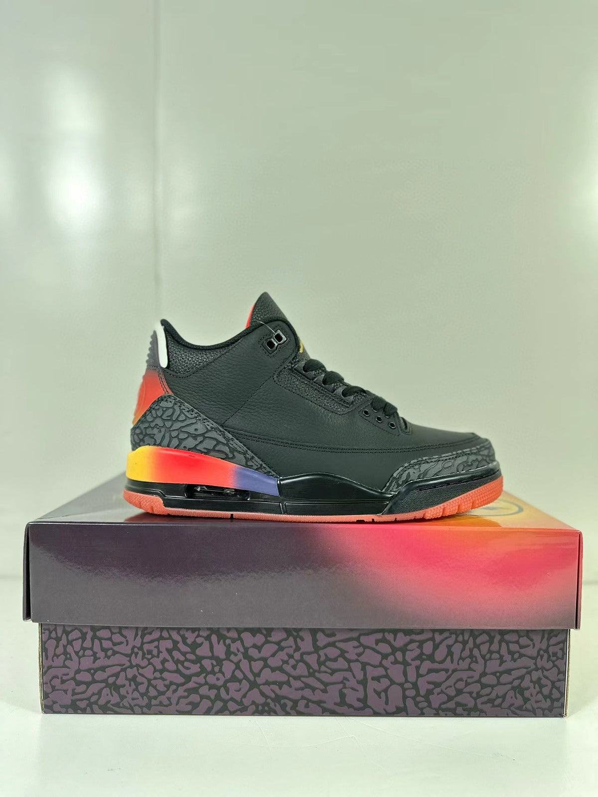 Air Jordan 3 Rio Sneakers Black FN0344-001 - product image from the listing.