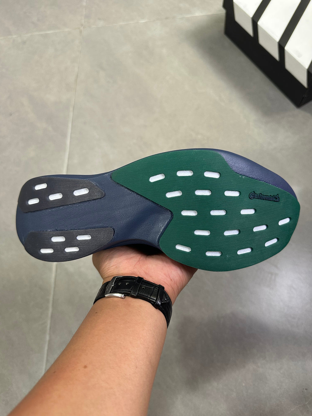 Adidas Lightstrike Pro Running Shoes, in Blue Green KI4765 - product image from the listing.