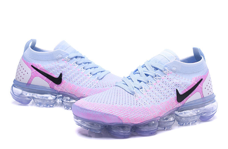 Nike Air VaporMax Flyknit 2 Sneakers in Pink 942843-102 - product image from the listing.