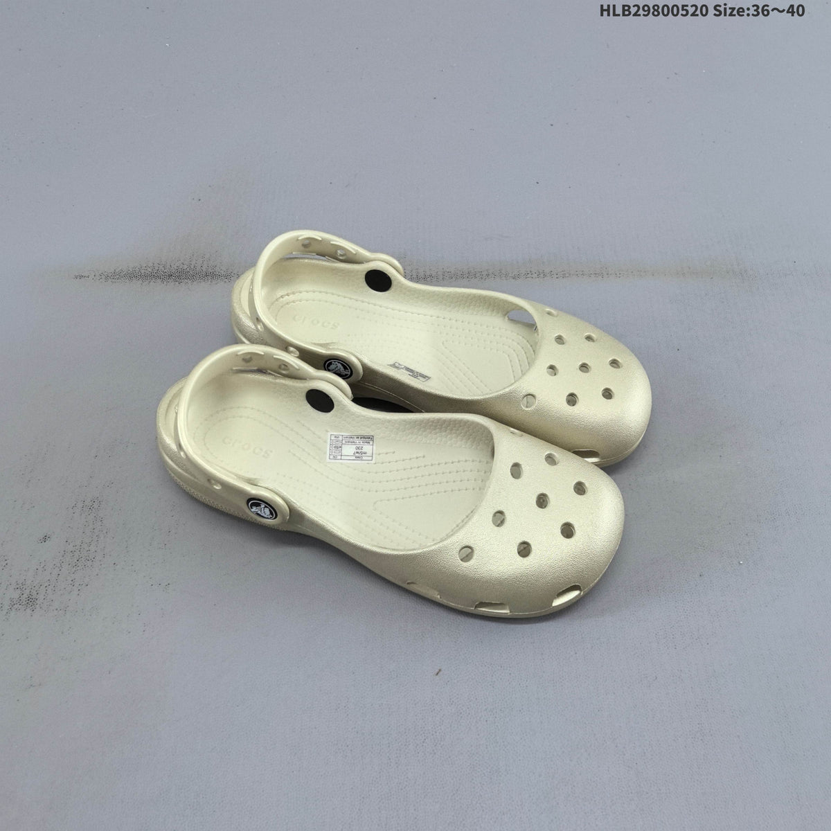 Classic Ballet Clog in Metallic Colors by Crocs - product image from the listing.