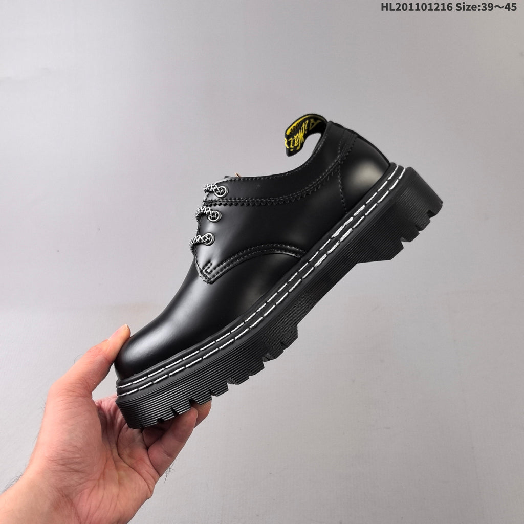 Dr. Martens Sinclair Black Platform Lace-Up Footwear - product image from the listing.