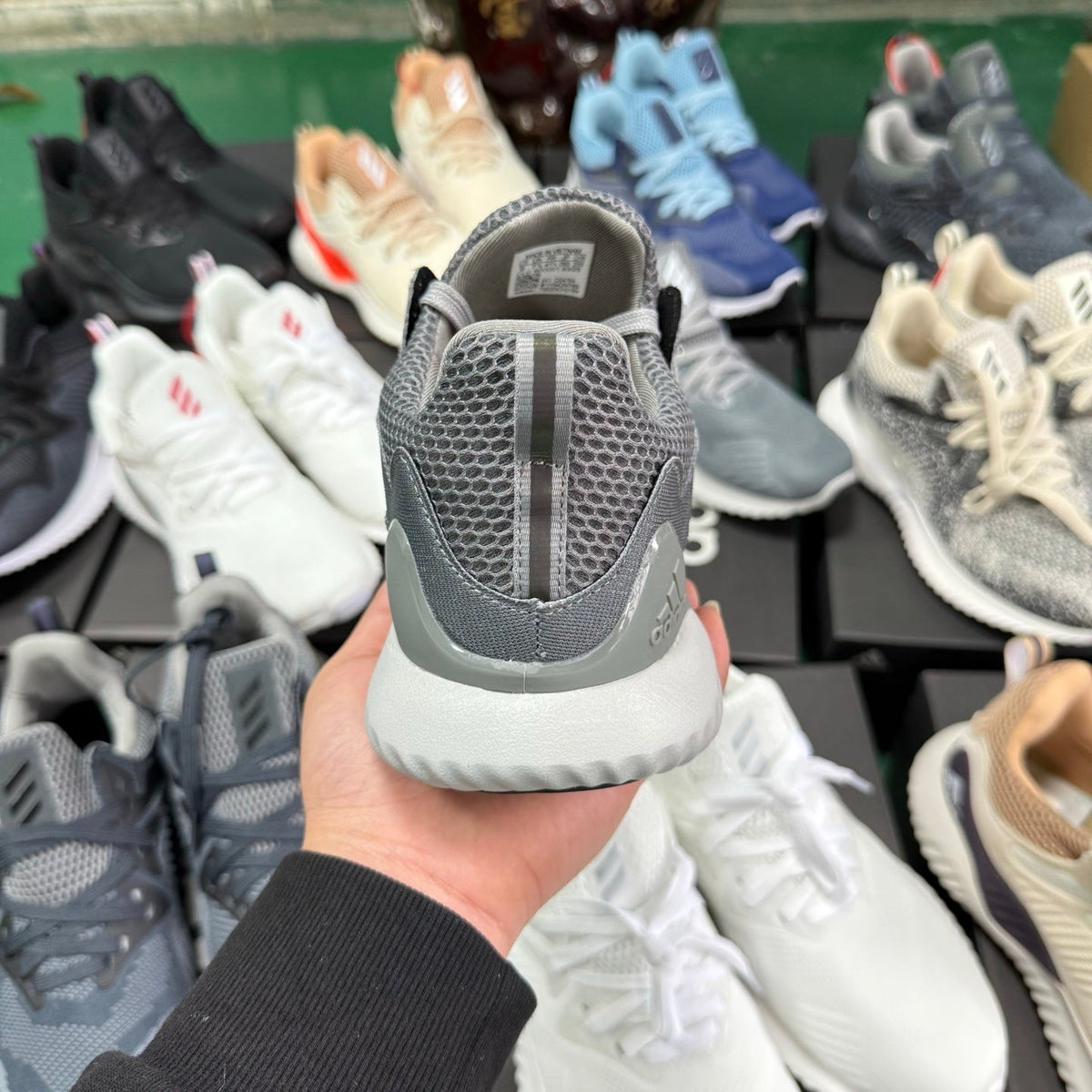 adidas Alphabounce HPC AMS Sneakers in Grey CG4764 - product image from the listing.