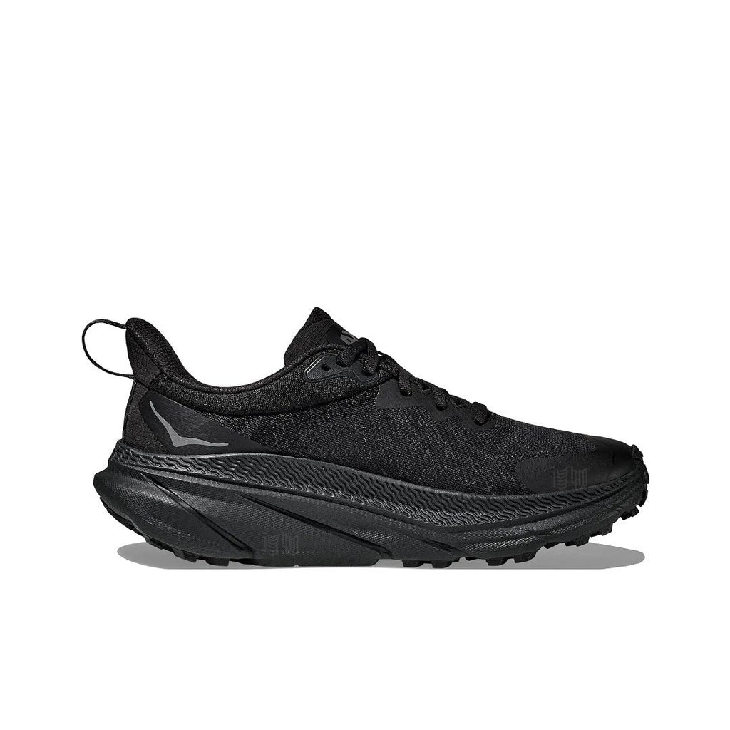 HOKA Challenger 7 Trail Running Shoes in Black - product image from the listing.