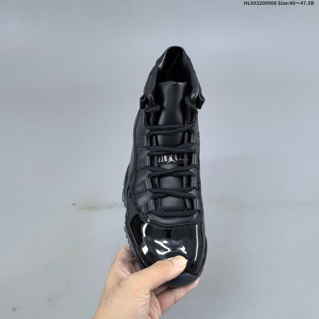 Air Jordan 11 High CDG Black Sneakers - product image from the listing.