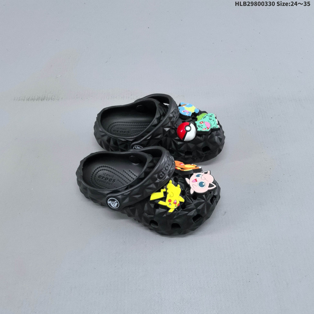 Crocs Classic Clog Kids' Footwear with Character Charms - product image from the listing.