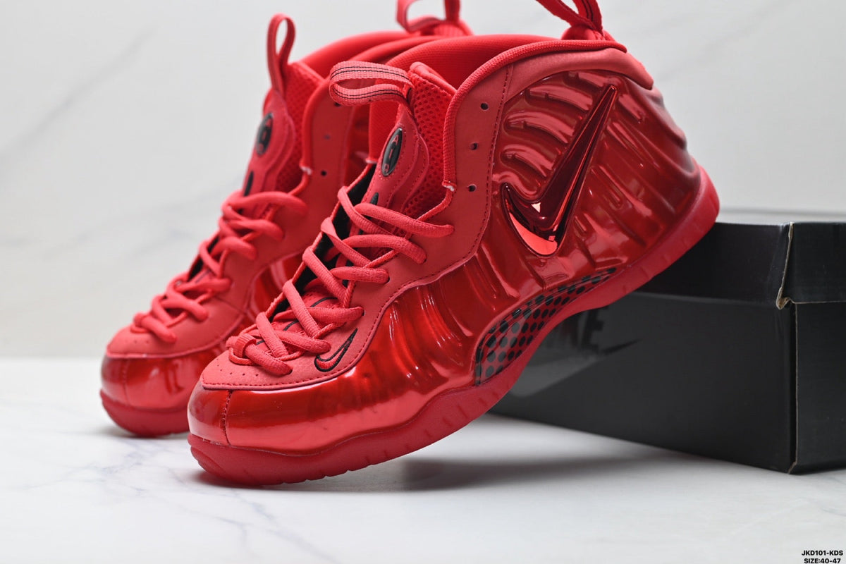 Nike Air Foamposite One Penny Hardaway Sneakers in Red - product image from the listing.