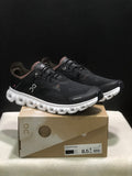 Black and Brown On Cloud 6 Coast Sneakers - product image from the listing.