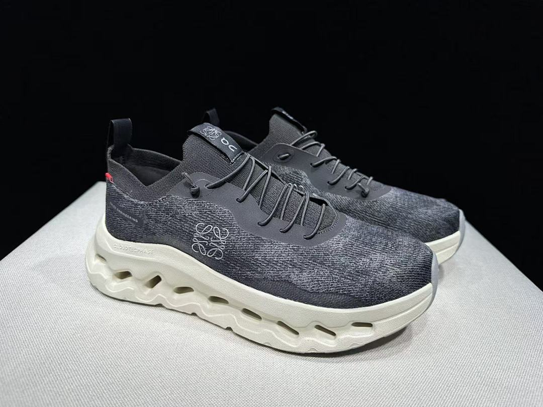 On Cloudtilt Loewe Collaboration Sneakers, in Black and White - product image from the listing.