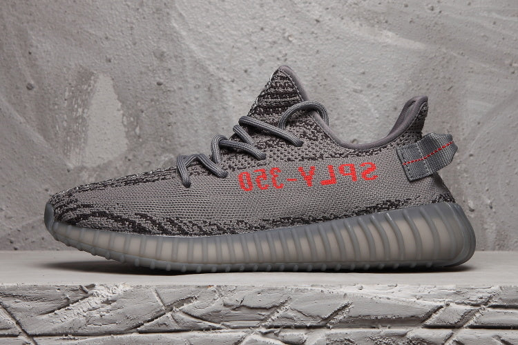 Yeezy 350 V2 Black and Gray Zebra Trainers - product image from the listing.
