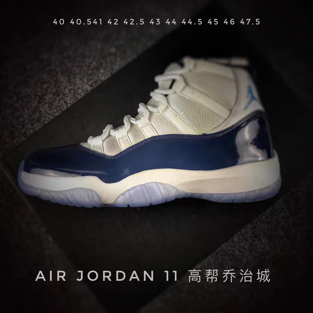 Air Jordan 11 Navy Sneakers - product image from the listing.