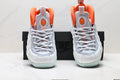 Nike Air Foamposite One Penny Hardaway Sneakers in Gray Orange - product image from the listing.