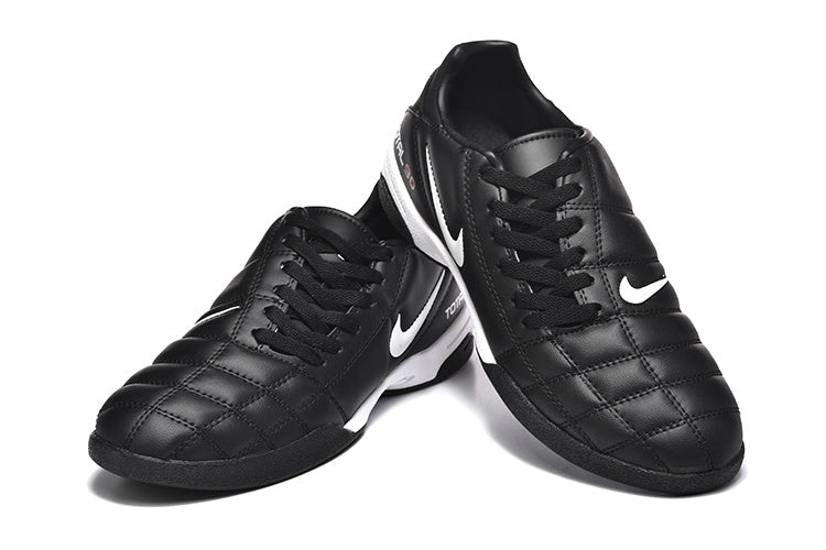 Nike Total 90 Black and White Indoor Soccer Footwear - product image from the listing.