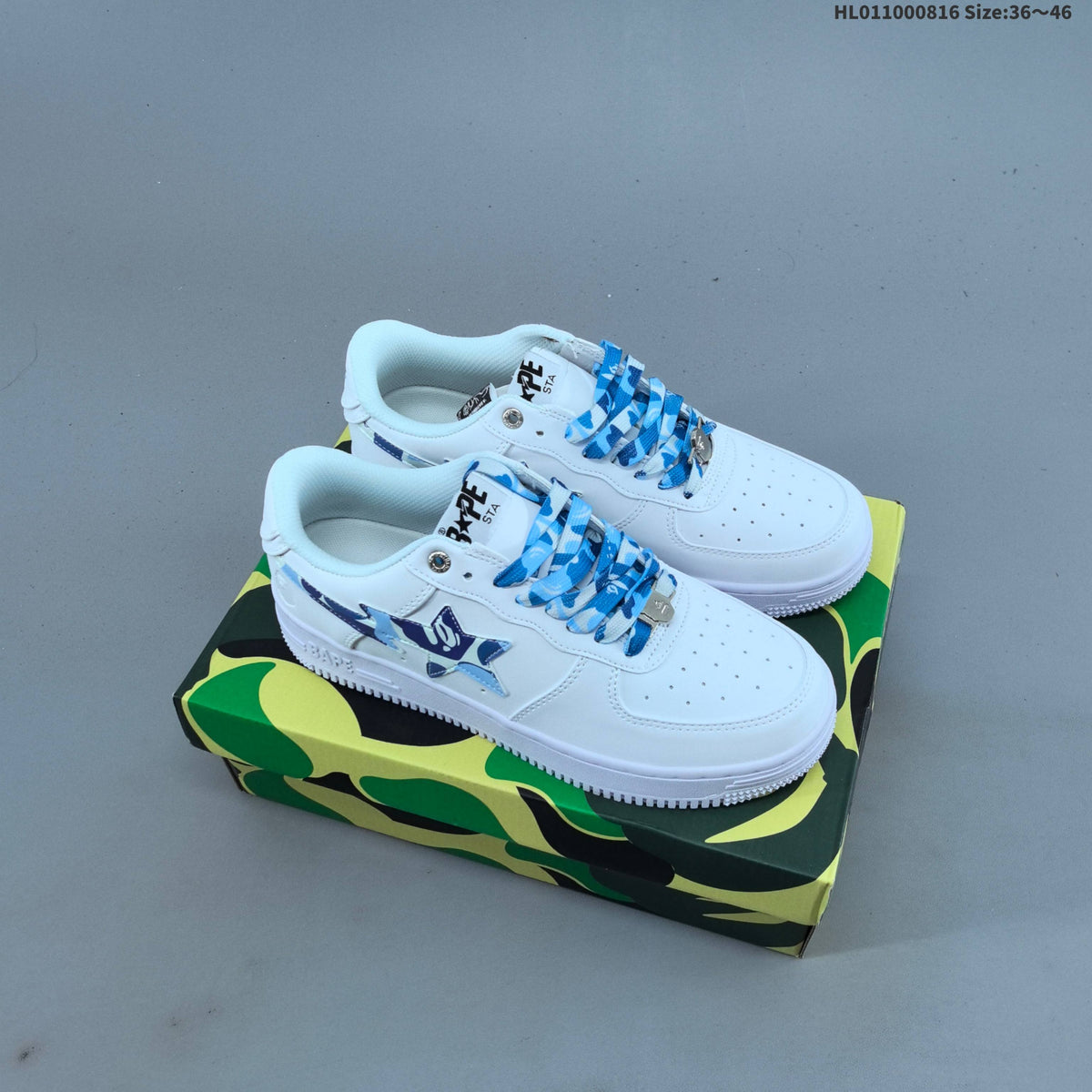 A Bathing Ape BAPE STA Low-Cut Sneakers - product image from the listing.