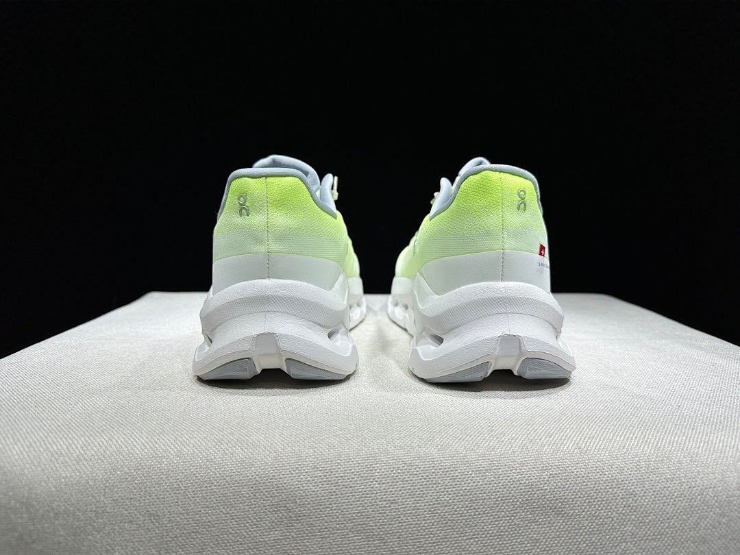 Lime and Ivory On Cloudtilt Sneakers - product image from the listing.