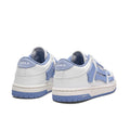 White Low-Top Sneakers in and Light Blue MFS003-113 - product image from the listing.
