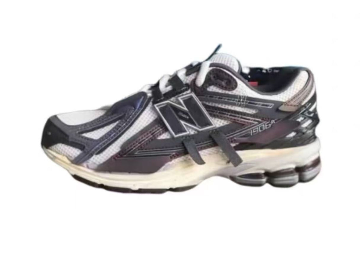Gray and Black New Balance 1906R M1906AR Sneakers - product image from the listing.