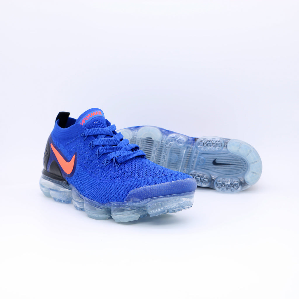 Nike Air VaporMax Flyknit Running Shoes in Blue 942842-4009 - product image from the listing.
