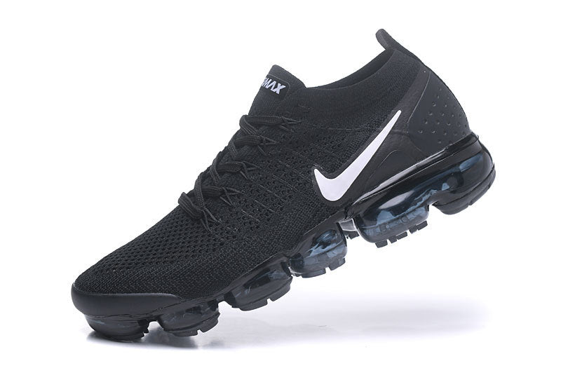 Nike Air VaporMax Flyknit 2 Sneakers in Black White 942842-001 - product image from the listing.