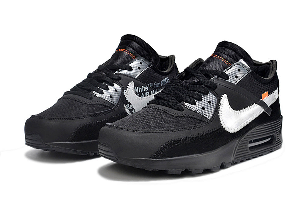 Nike Air Max 90 Sneakers in Off-White Black White - product image from the listing.