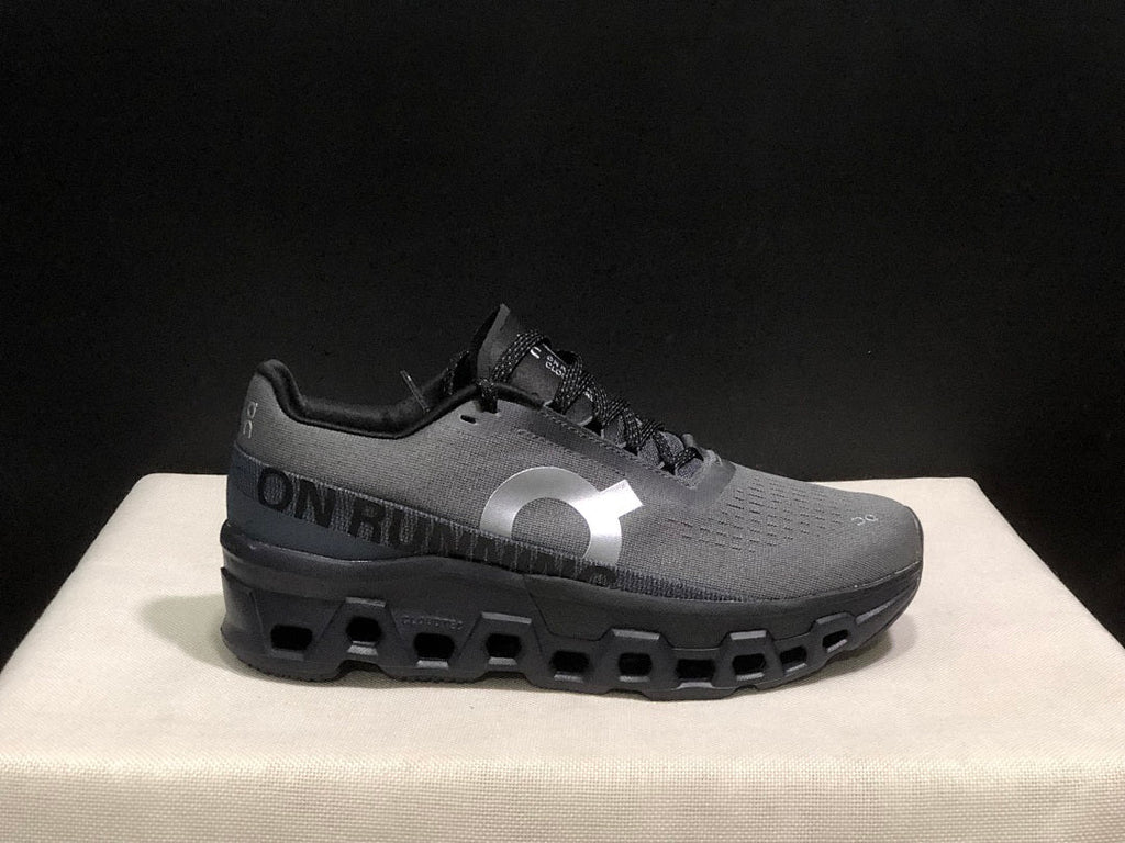 Gray and Black On Cloudmonster 2 Running Shoes - product image from the listing.