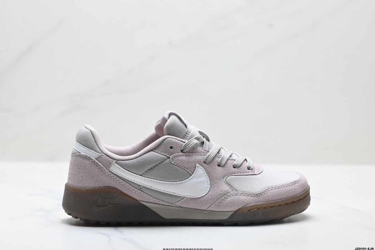 Light Gray and Pink Nike Terra Manta Sneakers - product image from the listing.