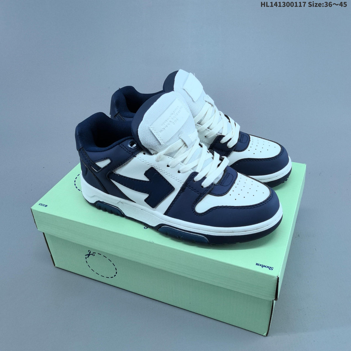 White Off-White Arrow Low-Top Sneakers - product image from the listing.