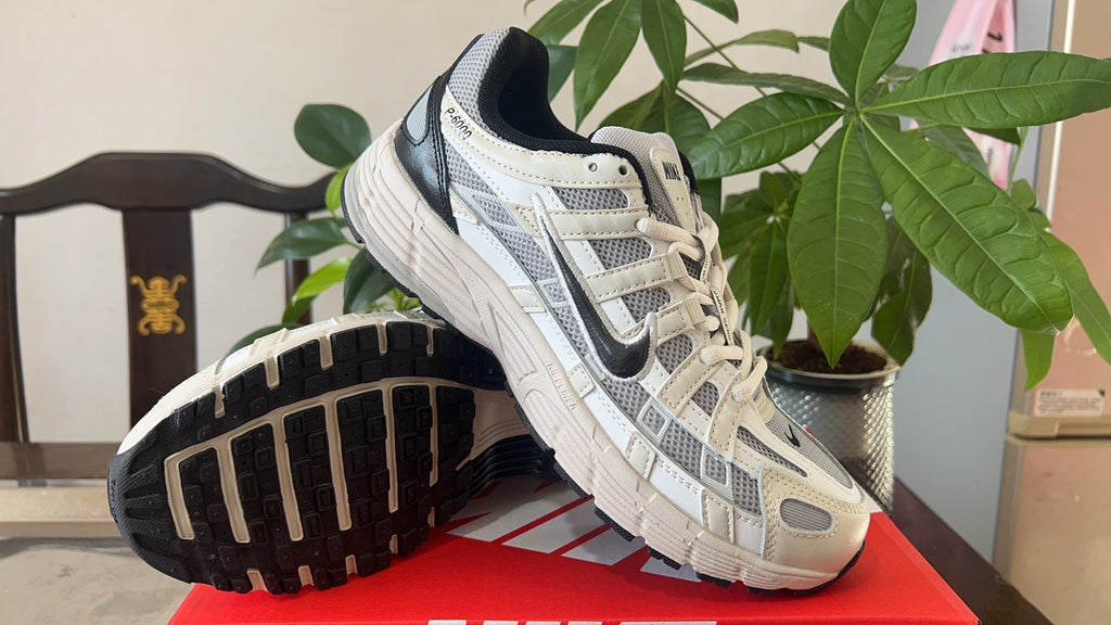 Nike P-6000 Sneakers in White Grey Black HJ3488-001 - product image from the listing.