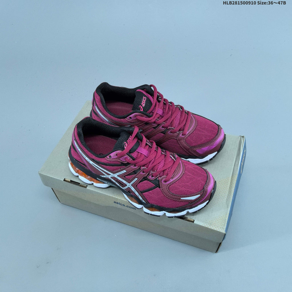 ASICS Gel-Nimbus 16 Running Sneakers in Burgundy Pink - product image from the listing.