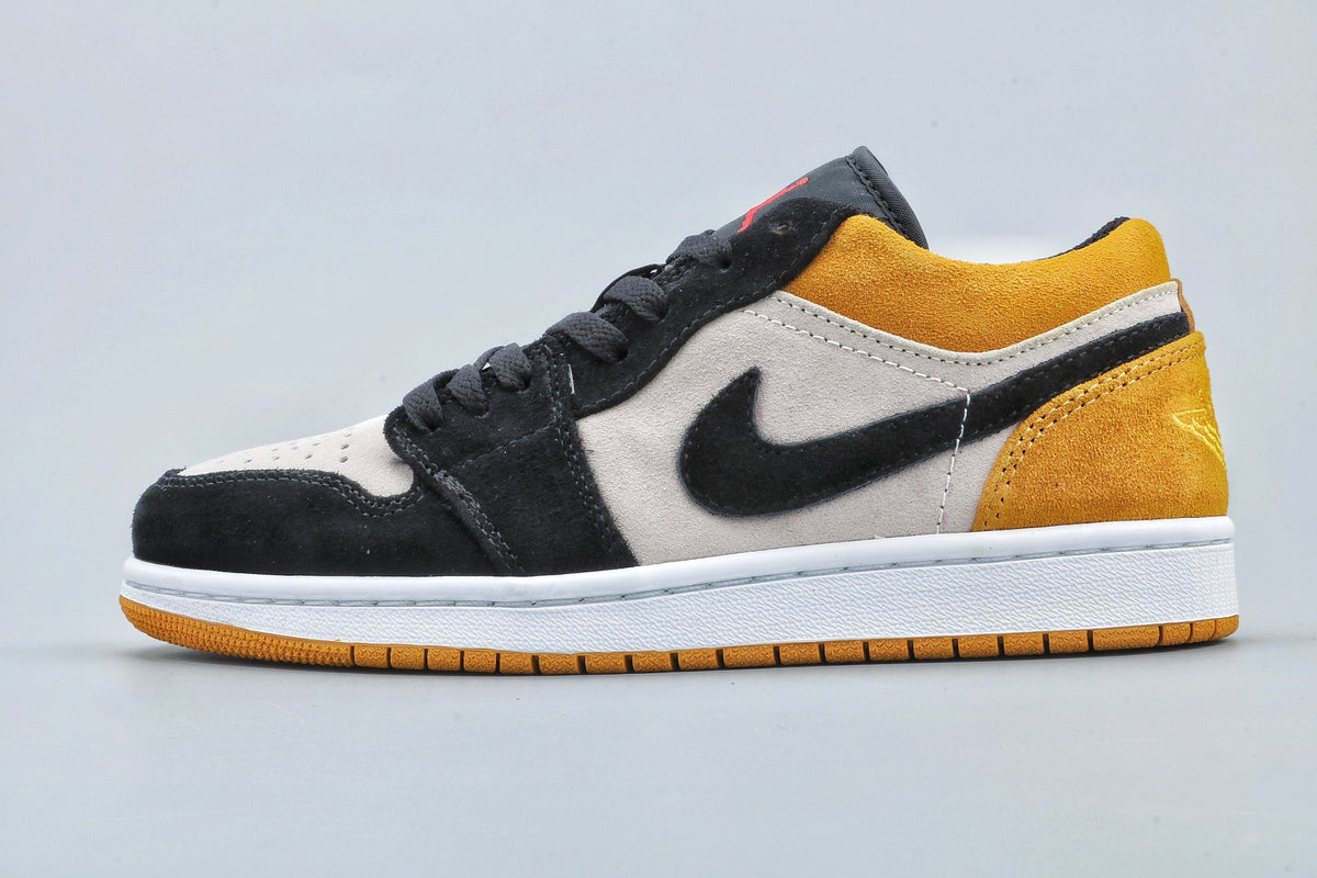Yellow Toe Sneakers - Jordan 1 Low - product image from the listing.