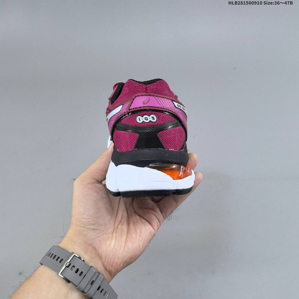 ASICS Gel-Nimbus 16 Running Sneakers in Burgundy Pink - product image from the listing.