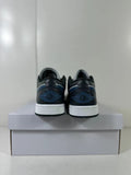 Air Jordan 1 Low Black Grey Blue DC0774-040 - product image from the listing.