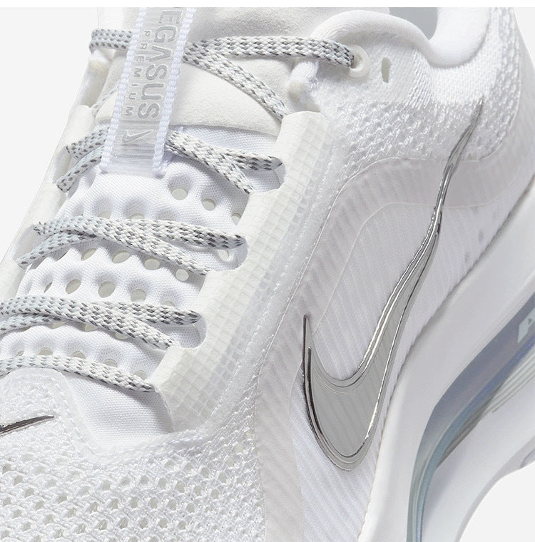Nike Pegasus Premium Running Shoes in White HQ2593-102 - product image from the listing.