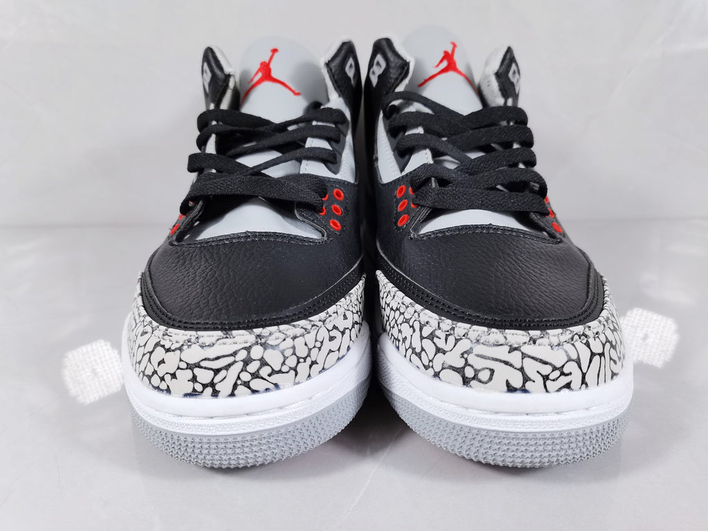 Black Cement Sneakers - Jordan 3 Retro - product image from the listing.