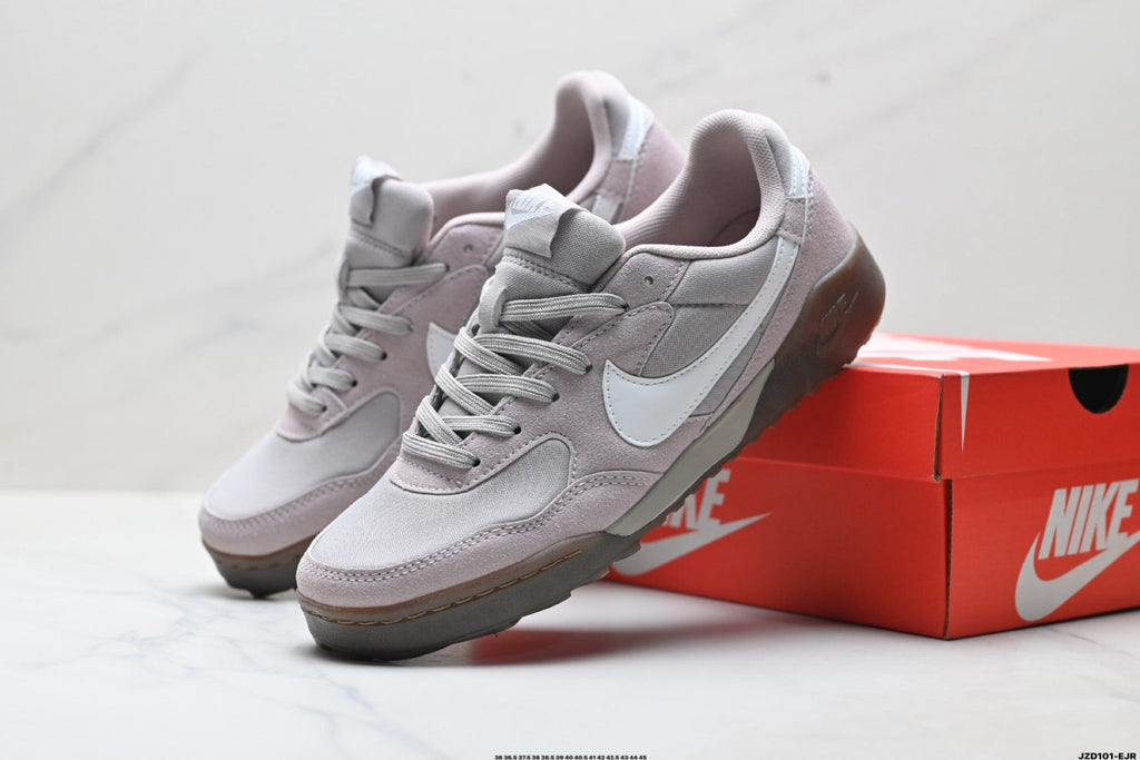 Light Gray and Pink Nike Terra Manta Sneakers - product image from the listing.