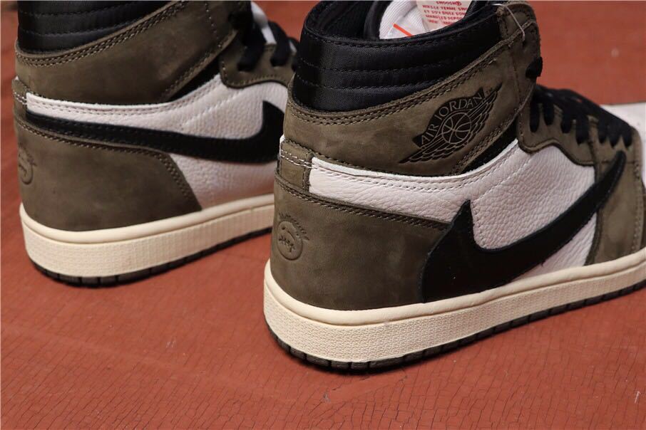 TS SP Sneakers, Brown and White, - Air Jordan 1 High OG CD4487-100 - product image from the listing.