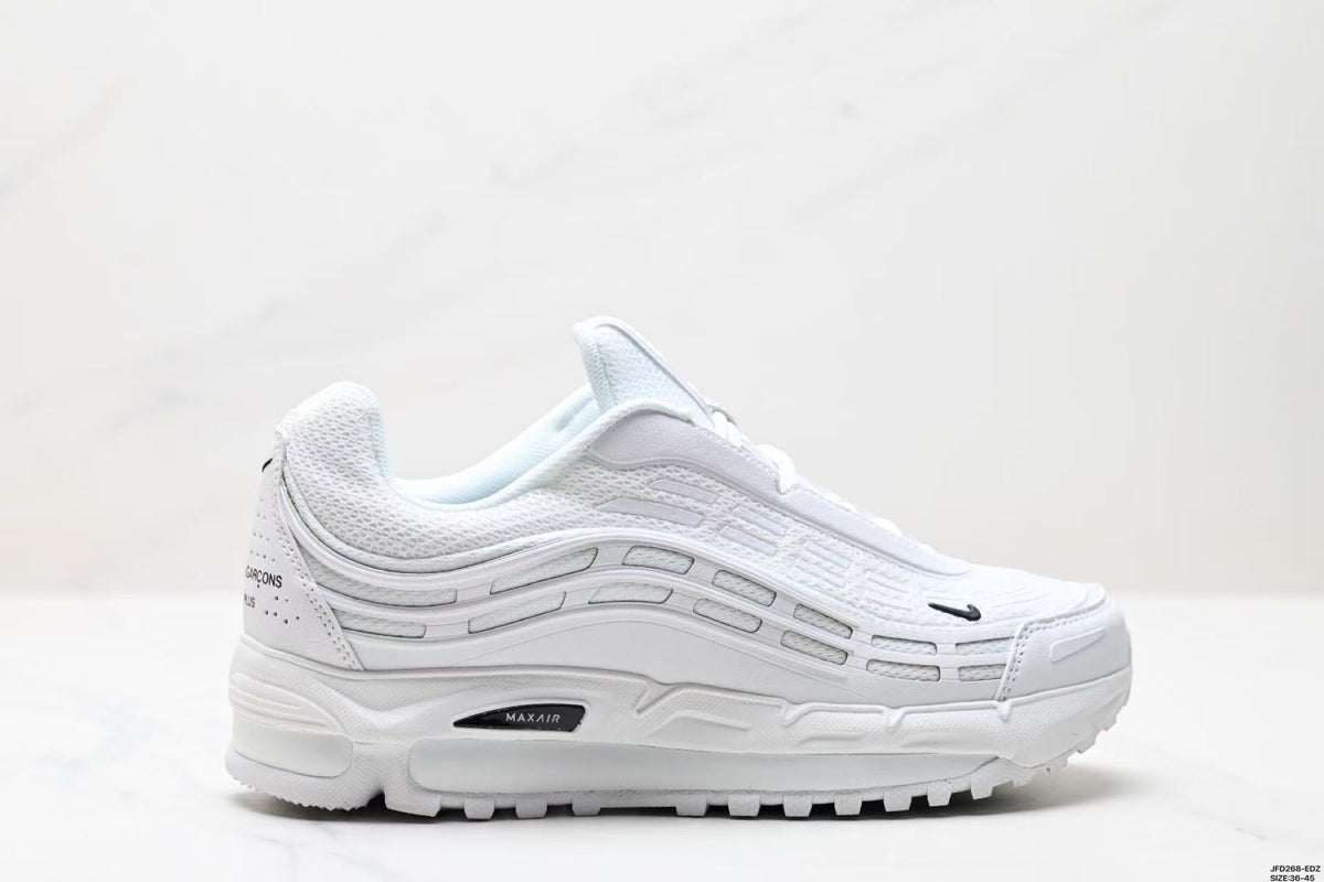 Nike Air Max Plus Comme des Garçons Sneakers in White - product image from the listing.
