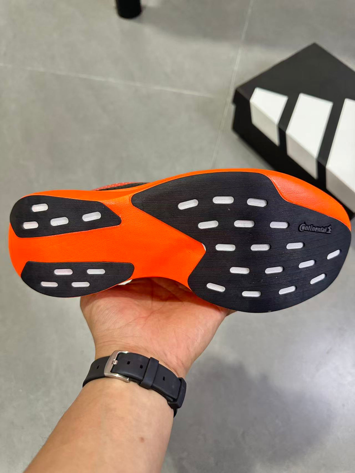 adidas Terrex Agravic Pro Trail Running Shoes in Orange Black - product image from the listing.